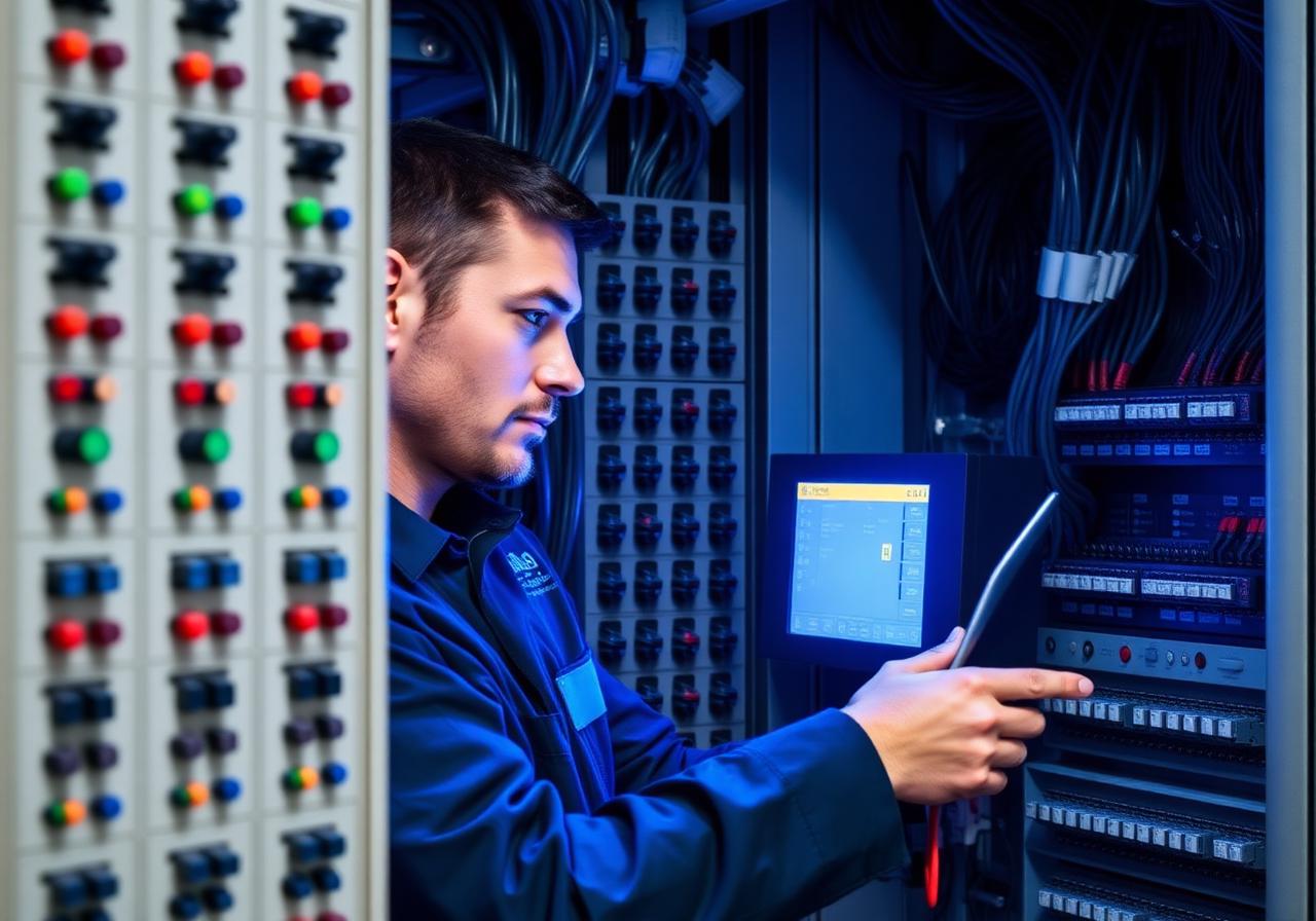 Engineer commissioning control panel